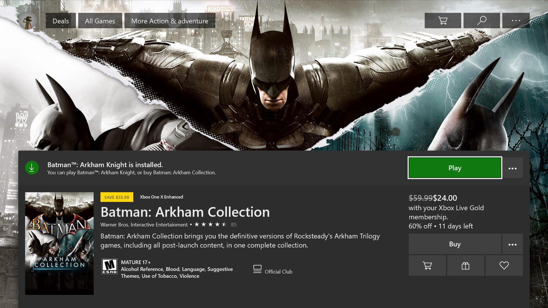 xbox buy to own