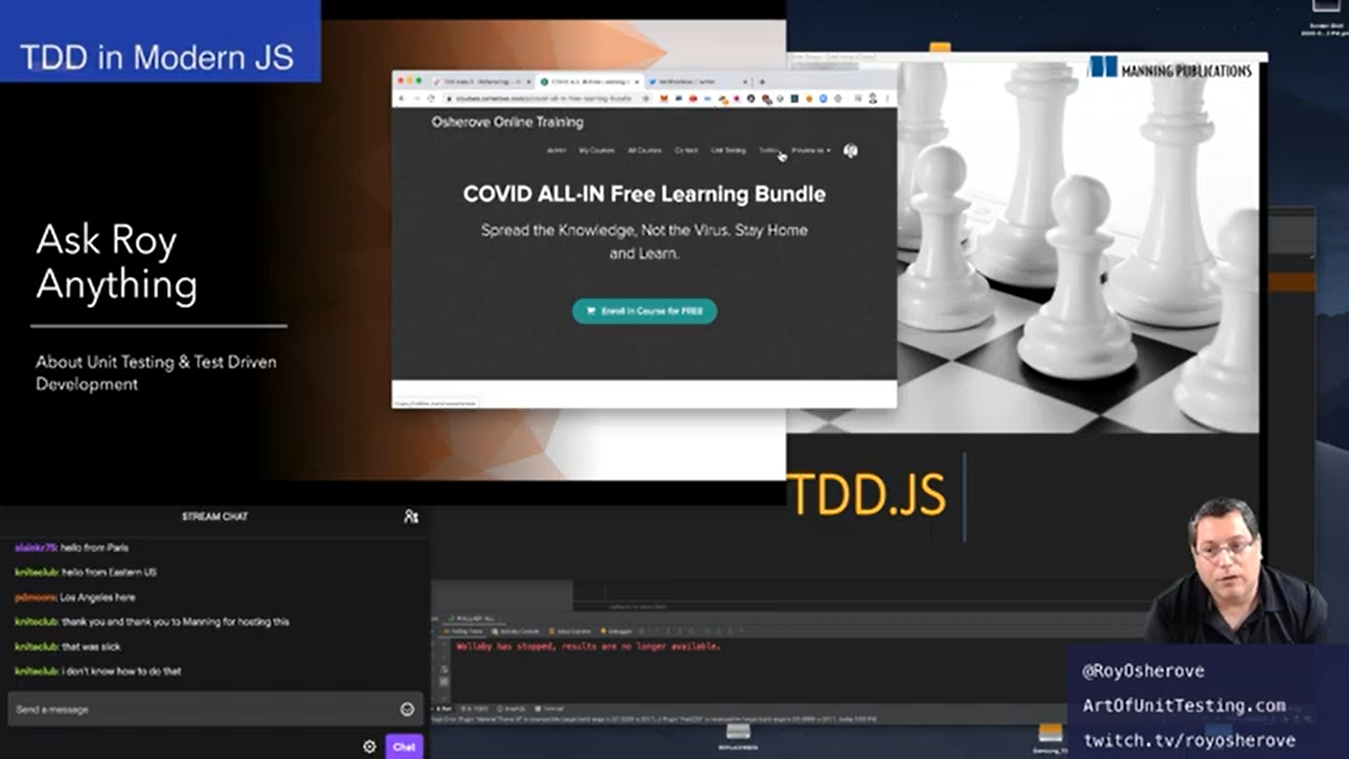 Roy Osherove Discusses Unit Testing And Test Driven Development By Manning Publications Medium