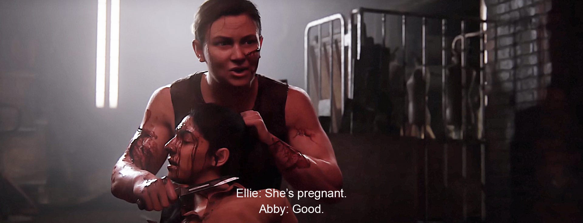 Tlou2 Story Abby Is Deep Down Depraved Joel Did Right By Meneltar Medium