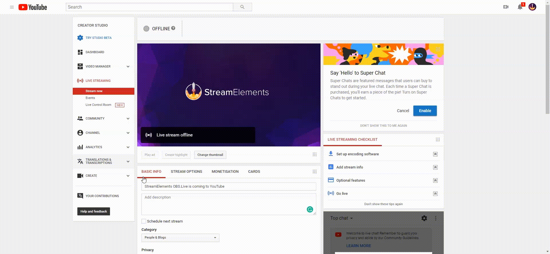 How To Stream On Youtube With Obs Live By Adam Yosilewitz Streamelements Legendary Live Streaming How To Stream On Youtube With Obs Live By Adam Yosilewitz Streamelements Legendary Live Streaming