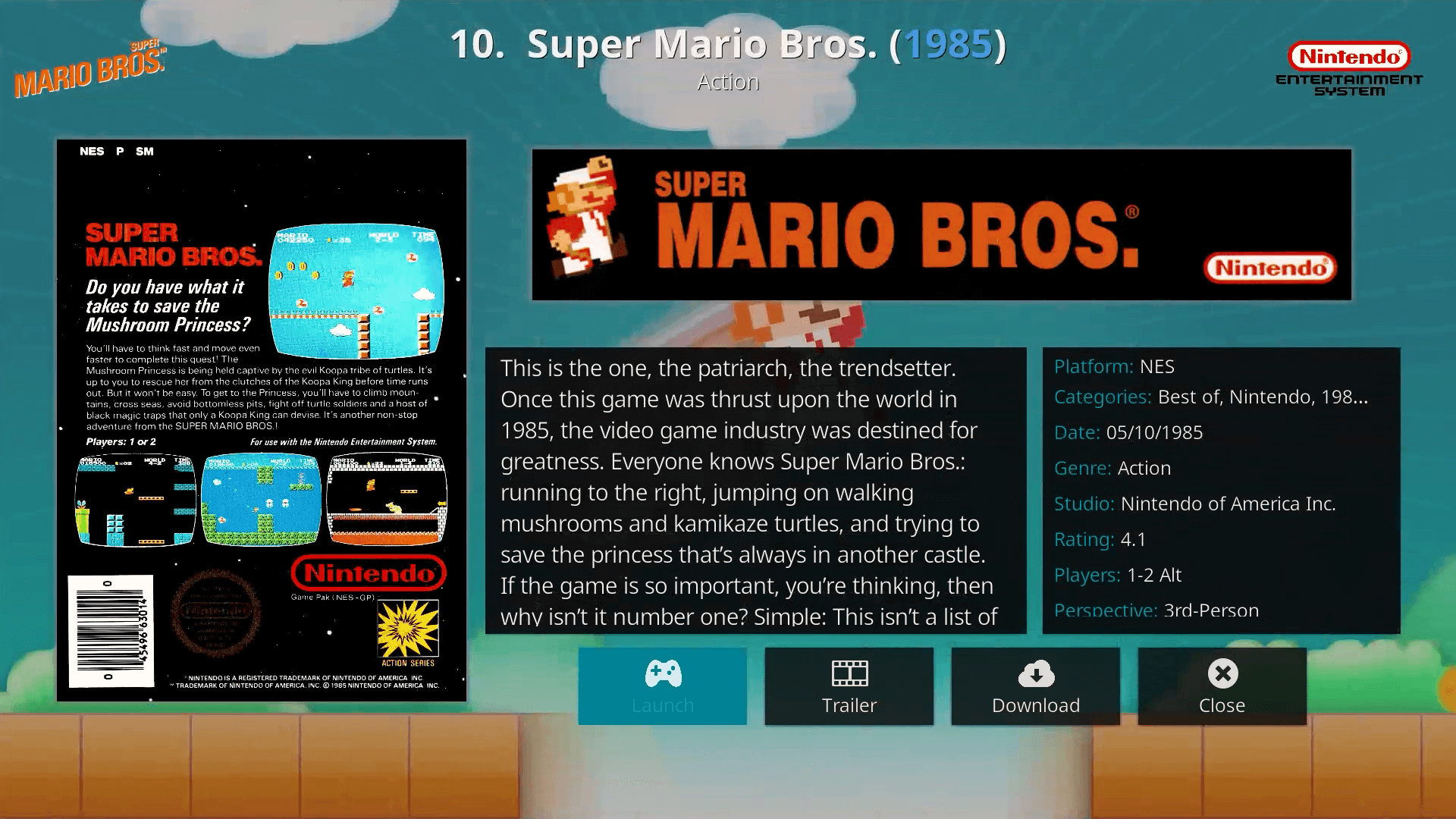 retro games android tv