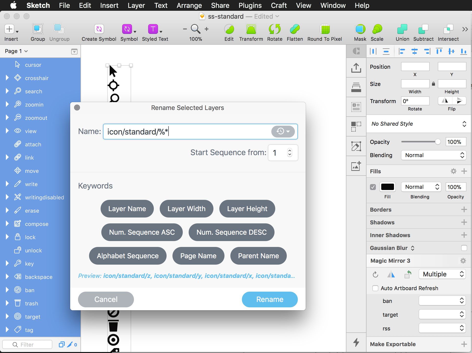 Create A Symbolset Icon Library In Sketch Design Sketch