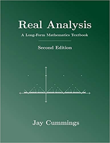 real analysis book for msc pdf