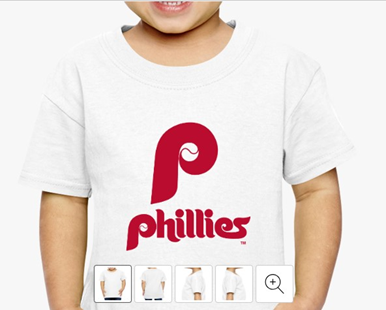 toddler phillies shirt
