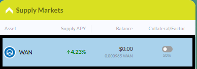 Wanlend: the Protocol for Lending and Borrowing Crypto Assets across Blockchains