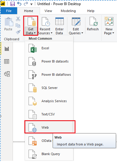 Web Data Source In Power BI. In this article, we learn about How to… | by  Pooja Patil | Medium