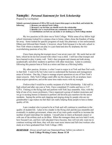 sample winning scholarship essays