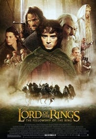 Movie poster of Lord of the Rings