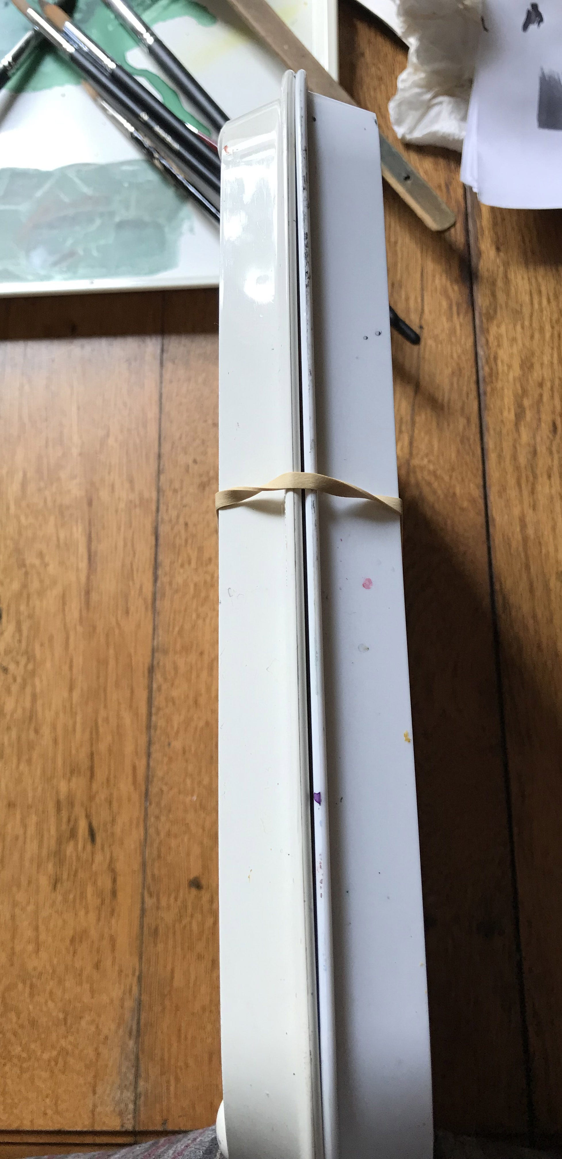 Reawakening the DriedOut, Blobbed Paint by Susan Alison How to