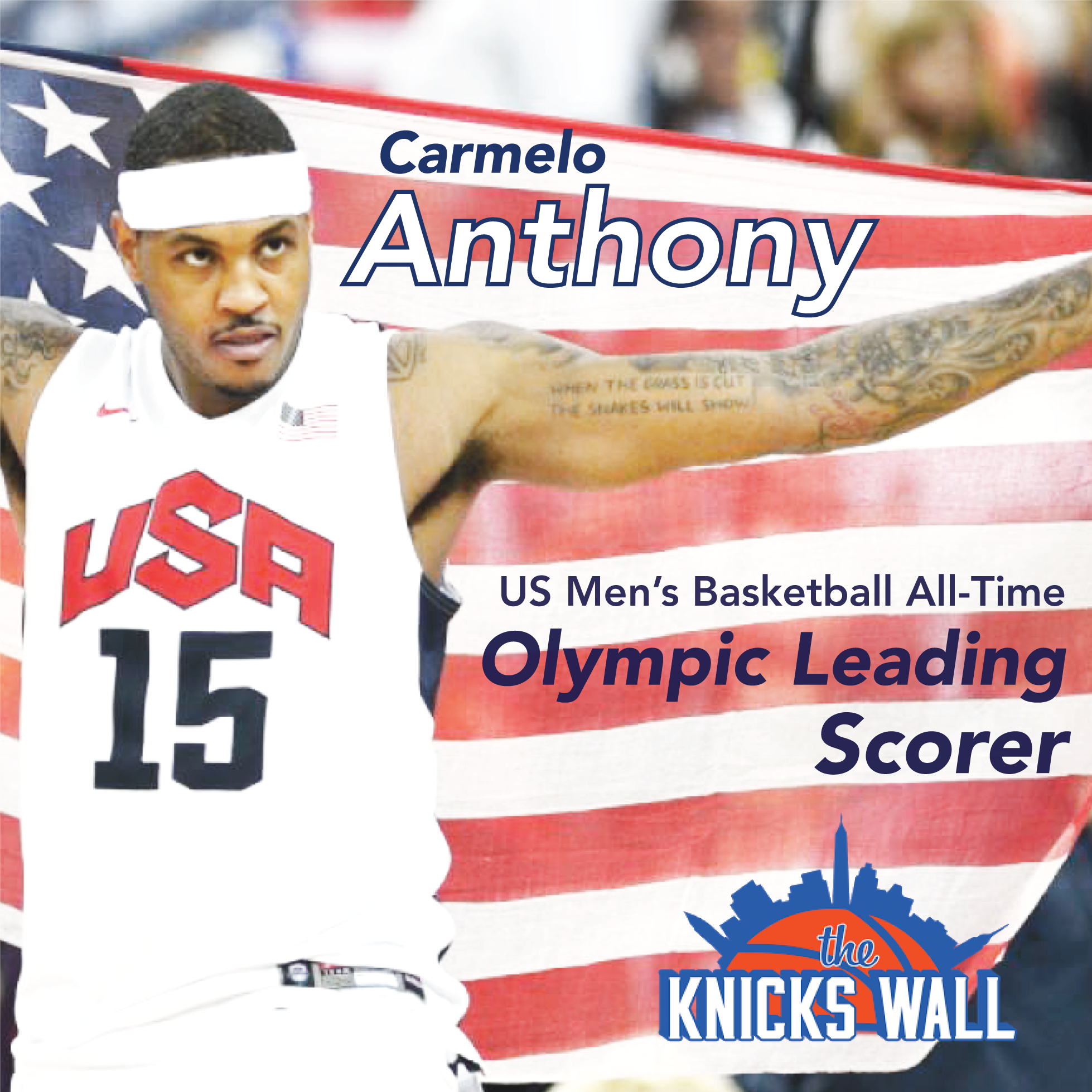 carmelo anthony olympic jersey