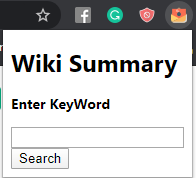 Connecting Chrome Extension with Python Backend | by Faria Huq | Medium