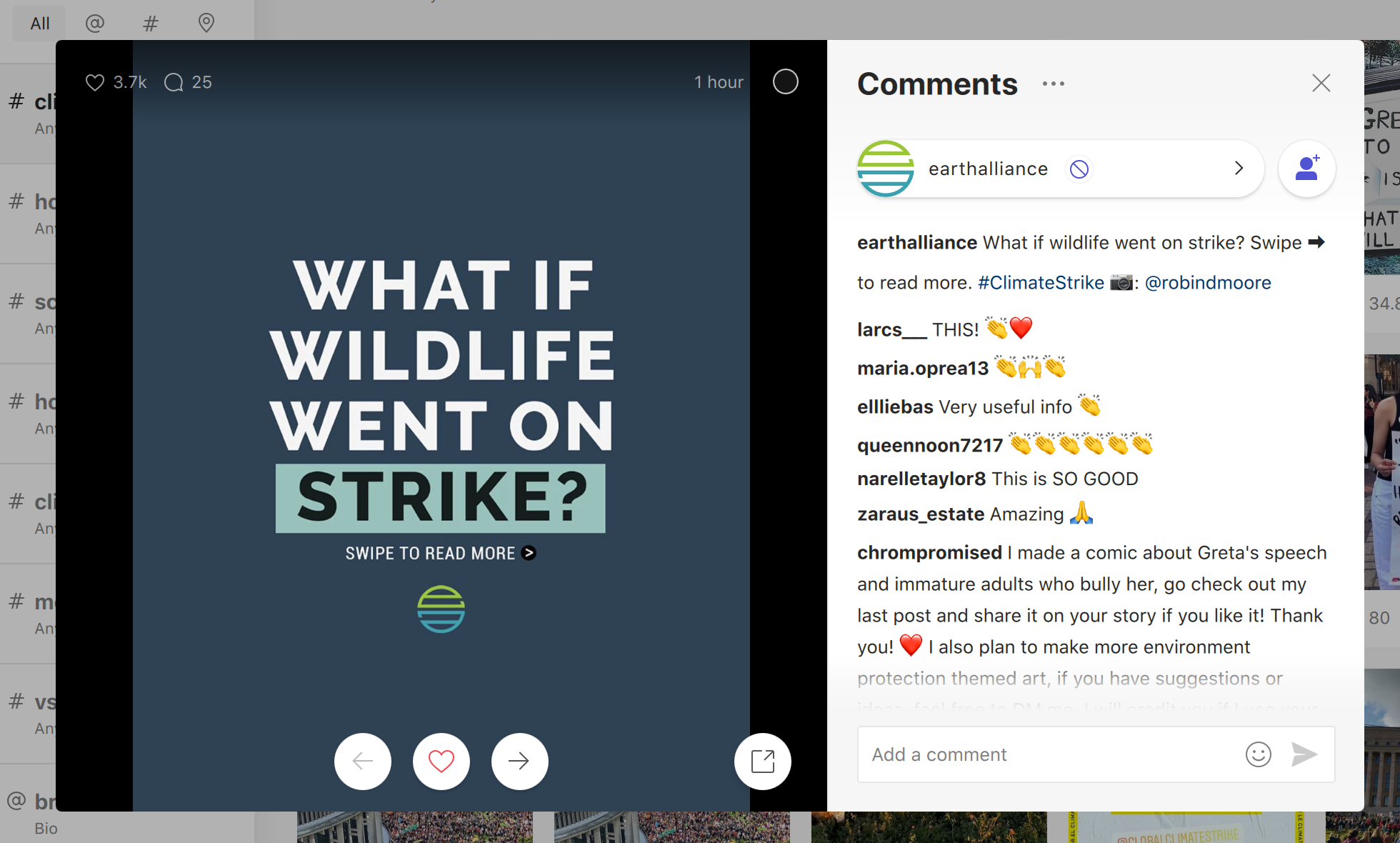 Youth Climate Activists Boom on Instagram: Greta Thunberg Case1960 x 1180