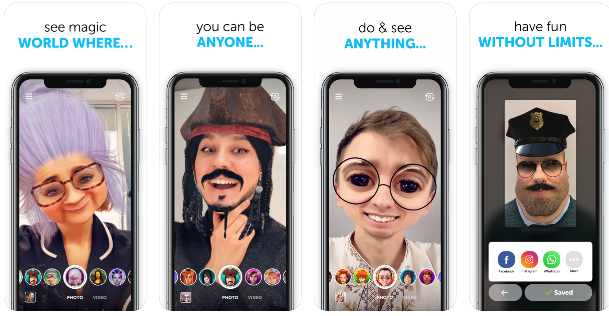 10 Best Face Filter Apps Like Snapchat To Spark Your Creativity [2019]