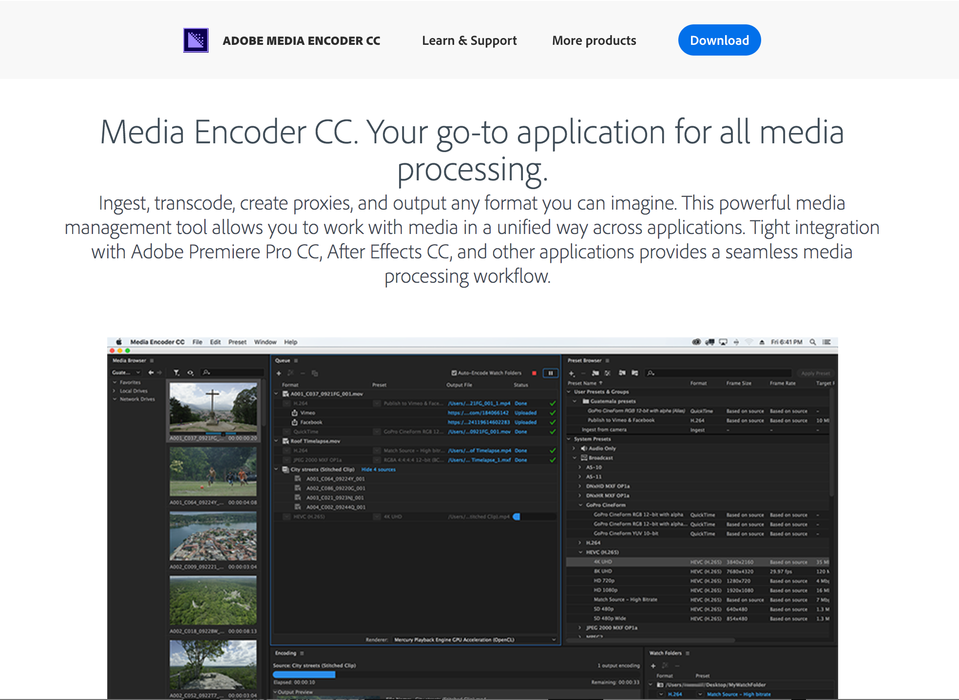 171 Export From Premiere Pro Cc To Adobe Media Encoder Cc By Michael Murphy Medium
