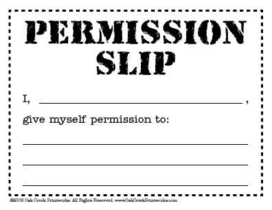 Permission Slip to Write?. Nah... Just do it! | by Michelle Monet | Medium