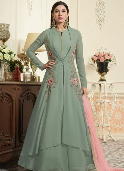 salwar suit for slim girl