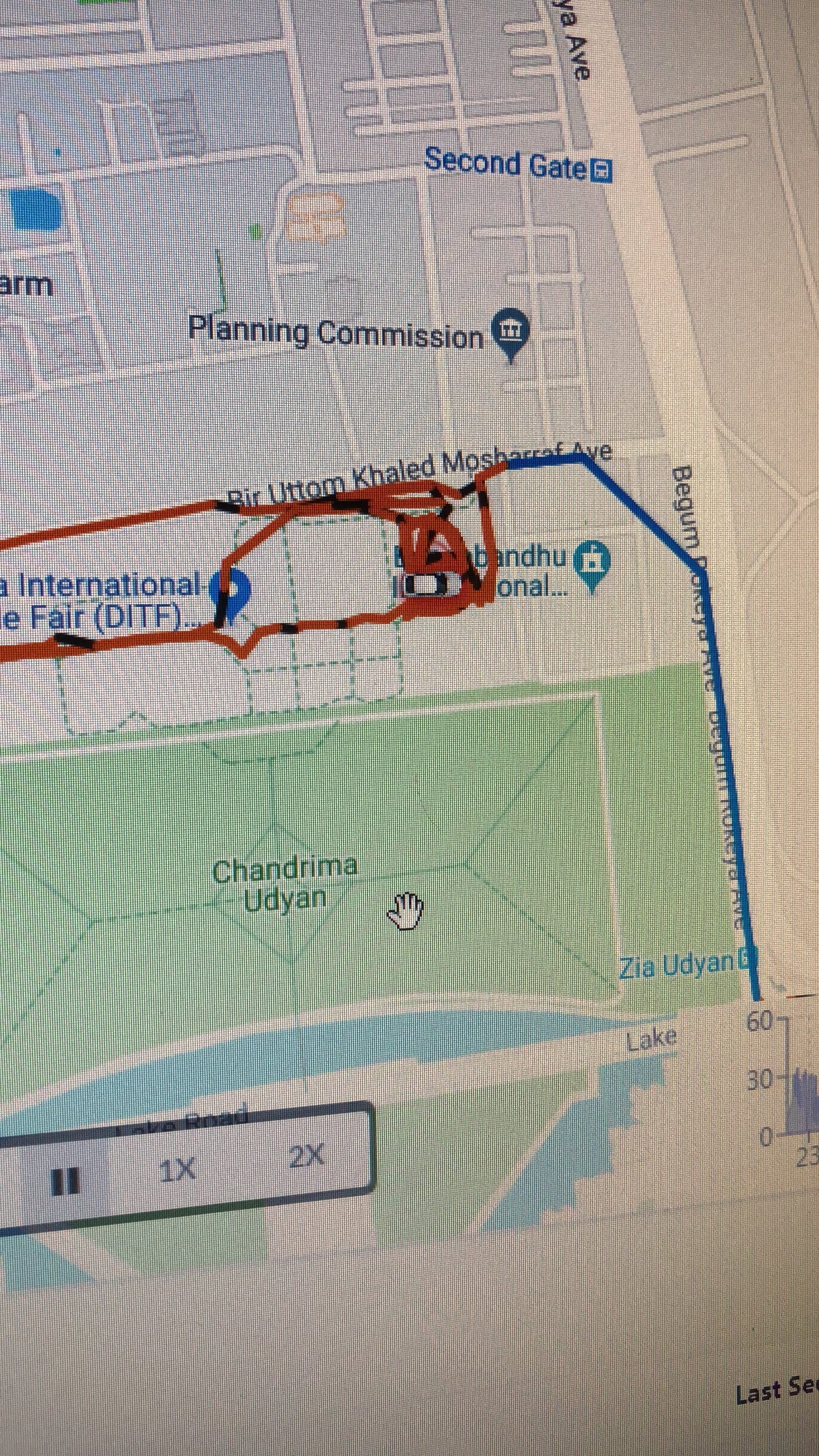 This car was being used for training without the owner’s consent