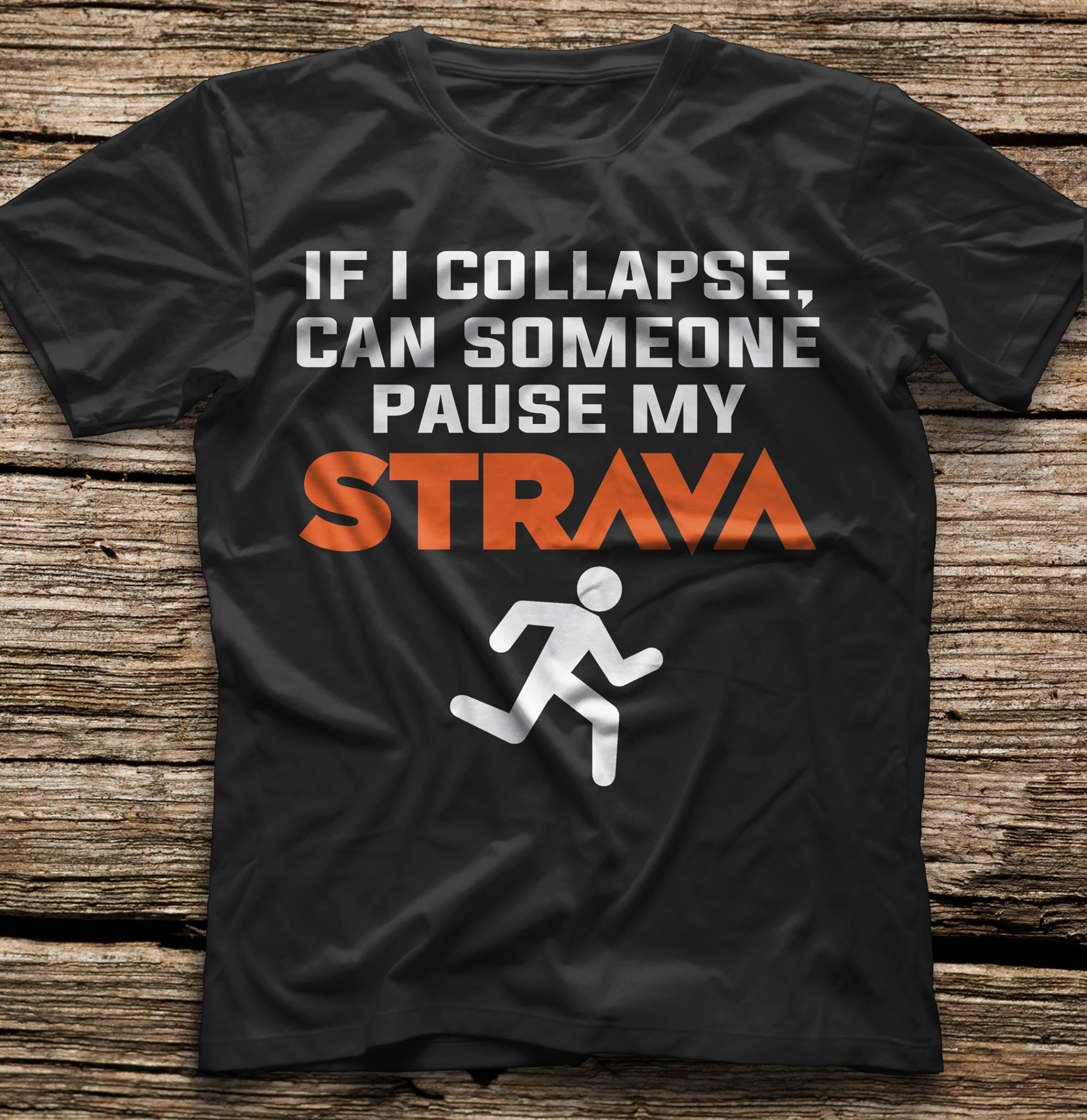 if i collapse pause my strava cycling jersey