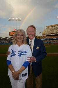 Vin Scully on taking Route 66: 'I wanted to wear Yasiel Puig's jersey' | by  Jon Weisman | Dodger Insider