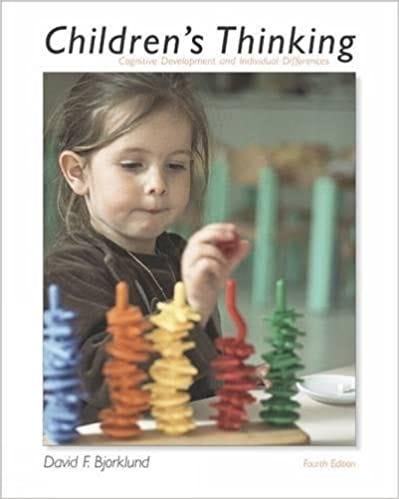cognitive development in children pdf