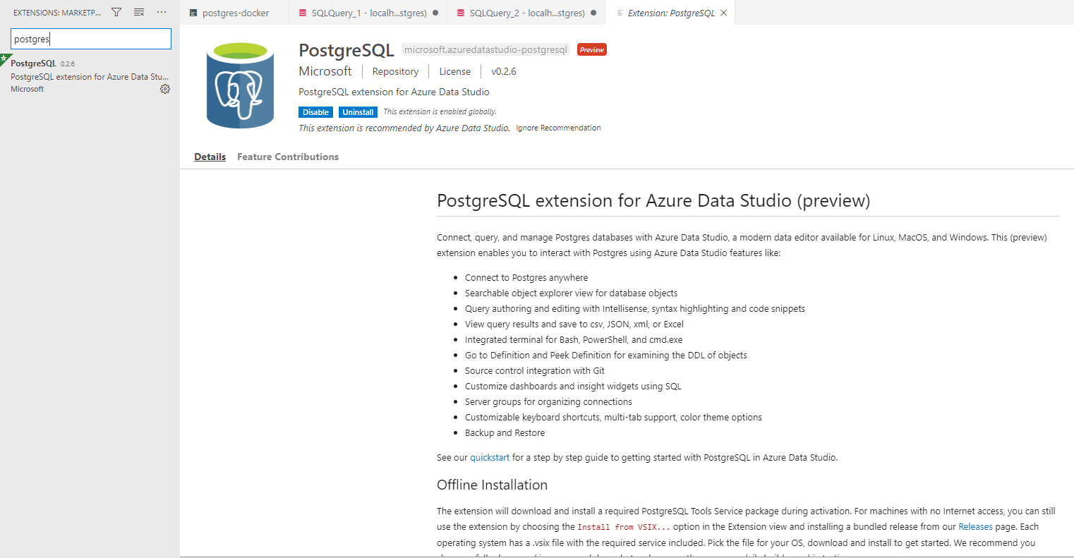 Docker postgres install extensions Docker postgres install extensions