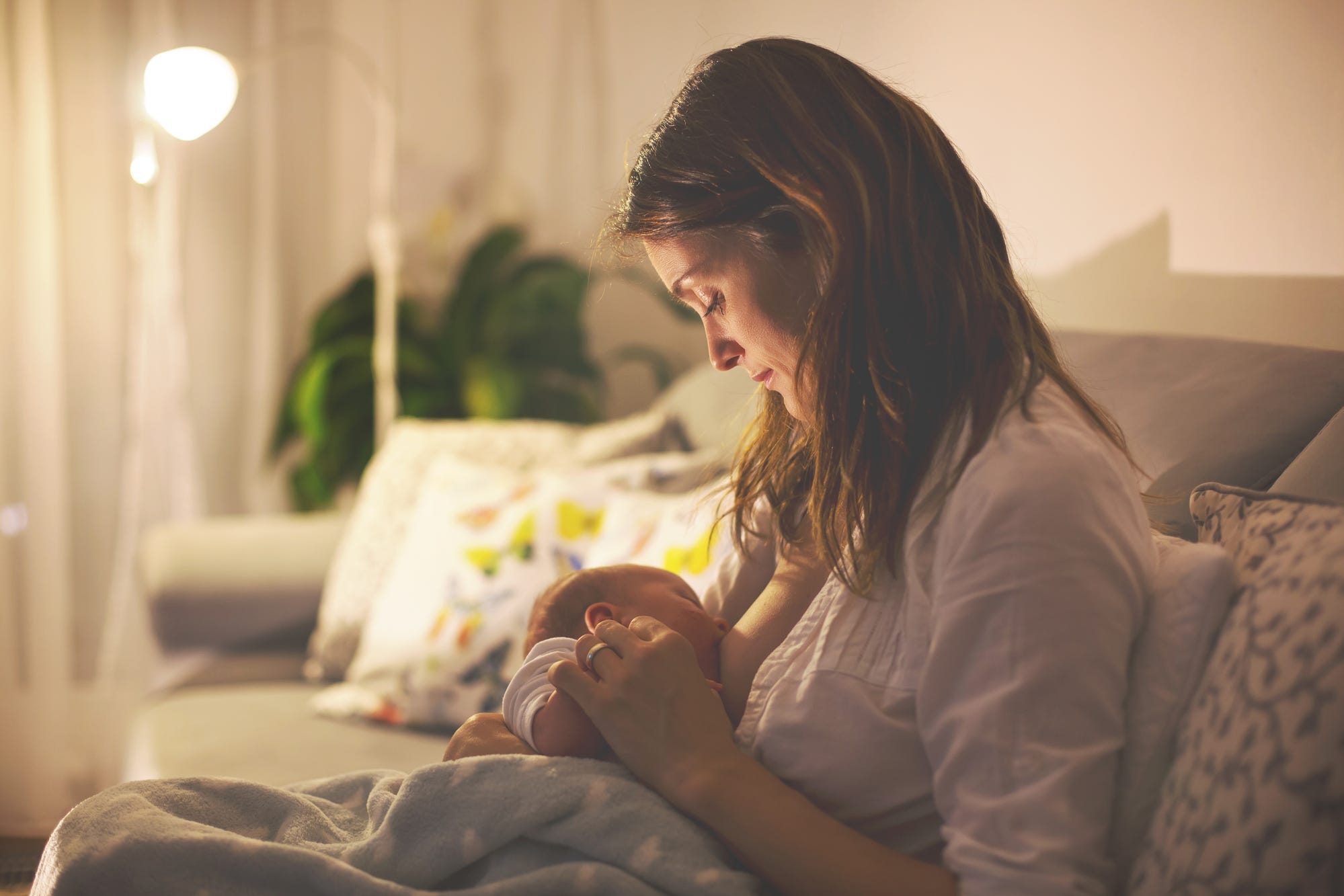 breastfeeding fever