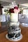 black wedding cake ombre cake coastweddingcreations