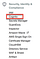 Cognito Menu Option