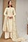 Rich Looking Creamy Woven Suit with Jacquard Dupatta