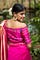 Saree blouse pattern with off-shoulder