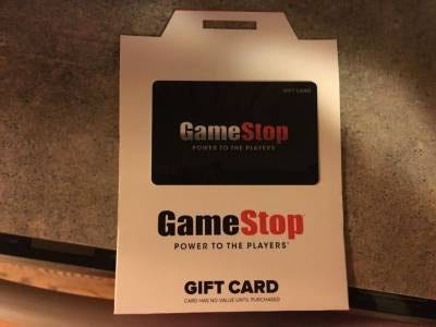 Gamestop Gift Card Number