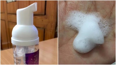 saliface foaming face wash