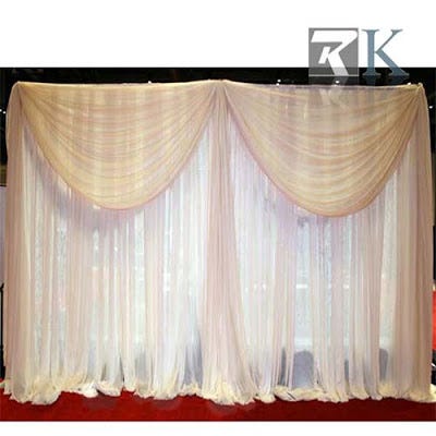 Portable Pipe And Drape Backdrop System For Wedding