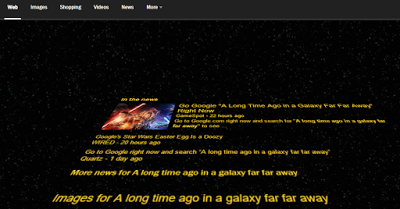 Discover The Google Star Wars Easter Egg A Long Time Ago In A Galaxy Far Far Away By Www Onecooltip Com Medium