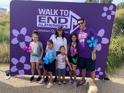 Taylor Equities - Steven Taylor and family on Walk to end Alzheimer's