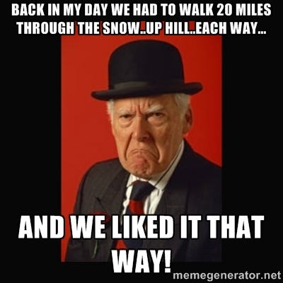 Word Of Advice To All Leaders Stop Saying Back In The Day