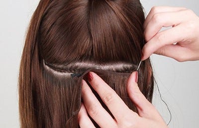 Sew In Human Hair Extensions Thuong Giang Medium