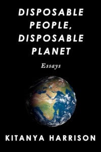 Cover of Disposable People, Disposable Planet, featuring a photo of earth seen from space.