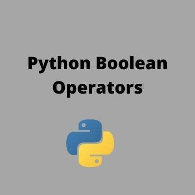 Boolean Operators in Python. A Boolean expression is an expression ...