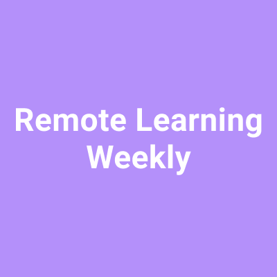 Subscribe to our weekly remote learning newsletter