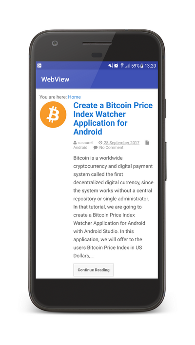 Load An External Web Site In A Webview On Android By Sylvain Saurel Medium