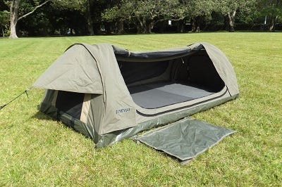 bedroll tent