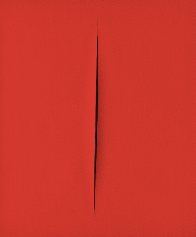 Lucio Fontana, “Concetto Spaziale, Attesa (1964–1965)” : Analysis of the  Market Value and Evolution since 2000 | by Nadine Murgida | Medium