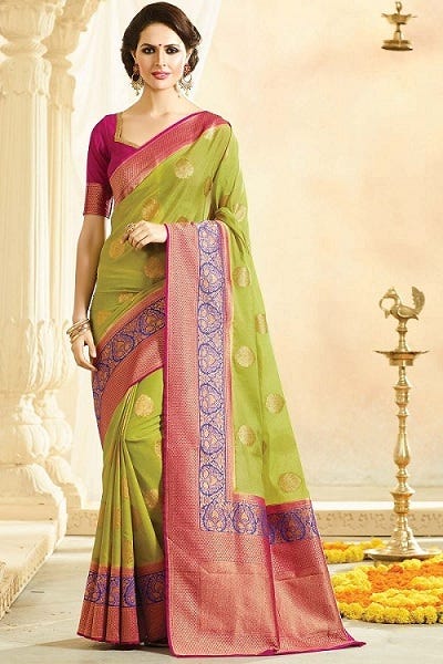 silk saree styles