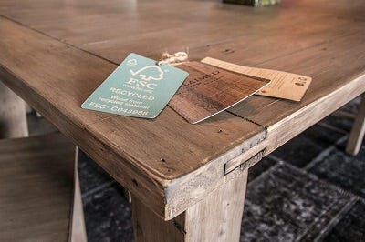 Reclaimed Wood Furniture From Furniture Stores Looks Good Feels