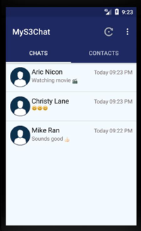 App github firebase chat android Realtime Firebase