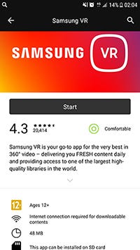 samsung gear 360 app android