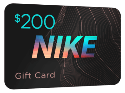 $200 nike gift card 2019