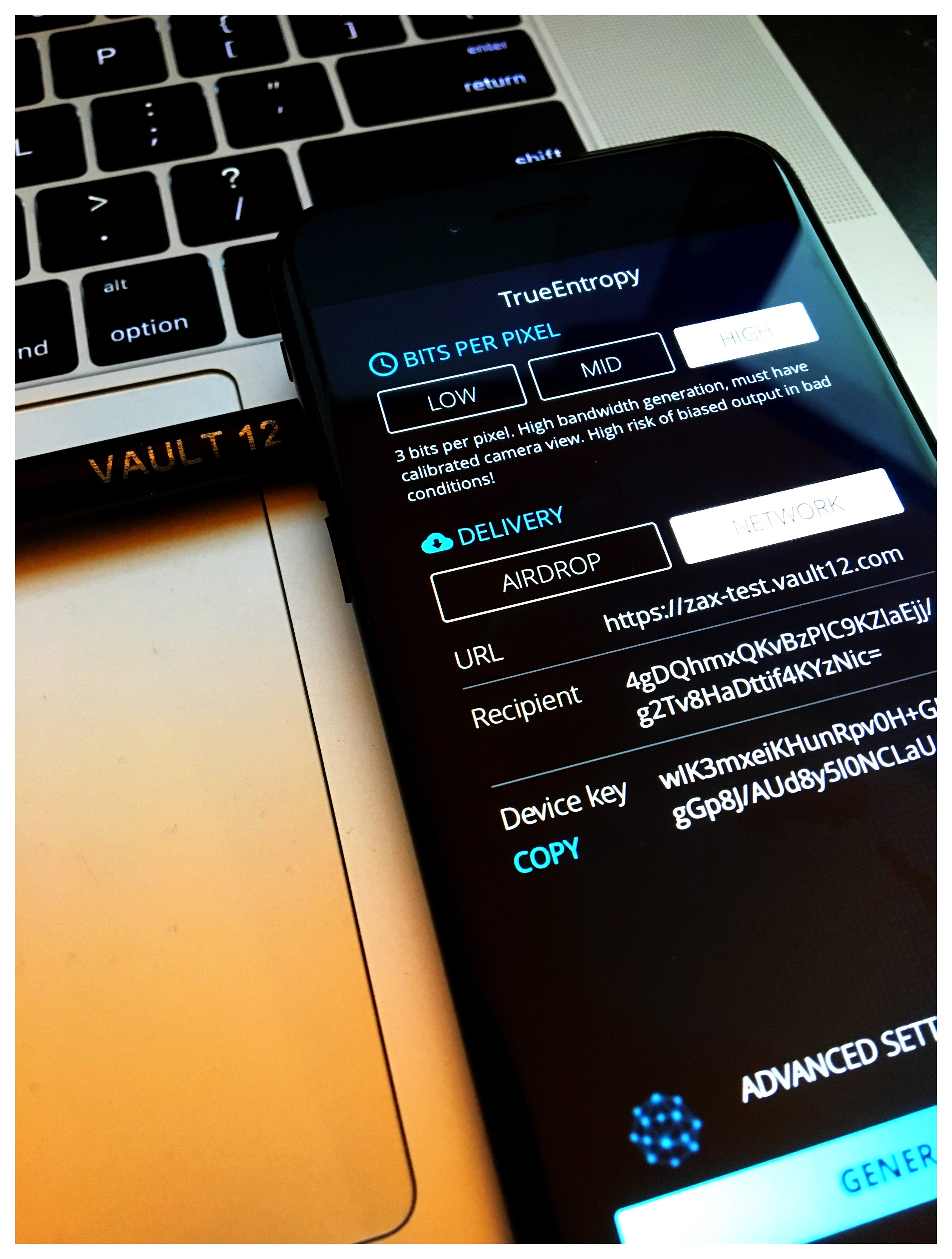 get ... to from randomness with your Apple device true How