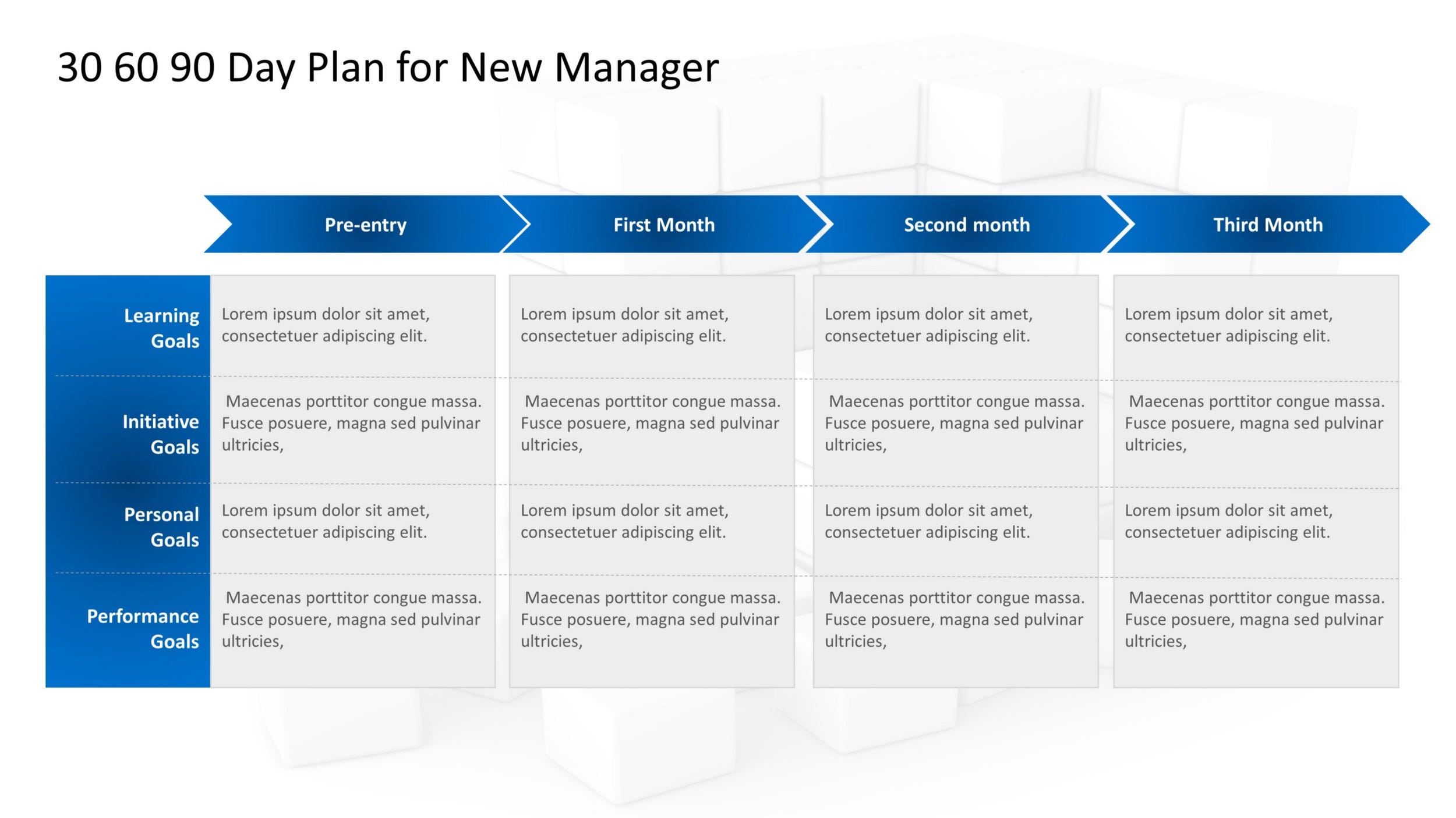 Free 30 60 90 Day Plan Template Word Doc